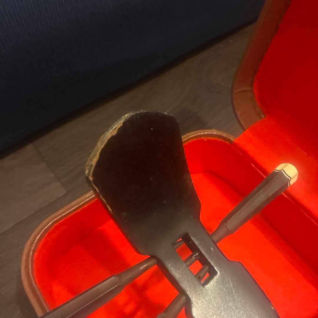 連休中に処分予定【紫檀？】三線