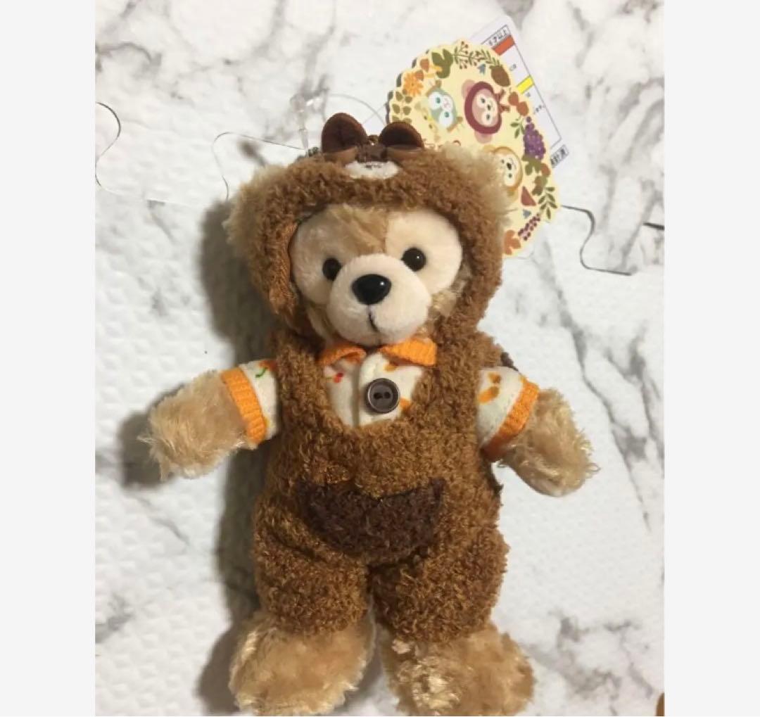 ダッフィー 秋のぼうけん ぬいぐるみバッジ