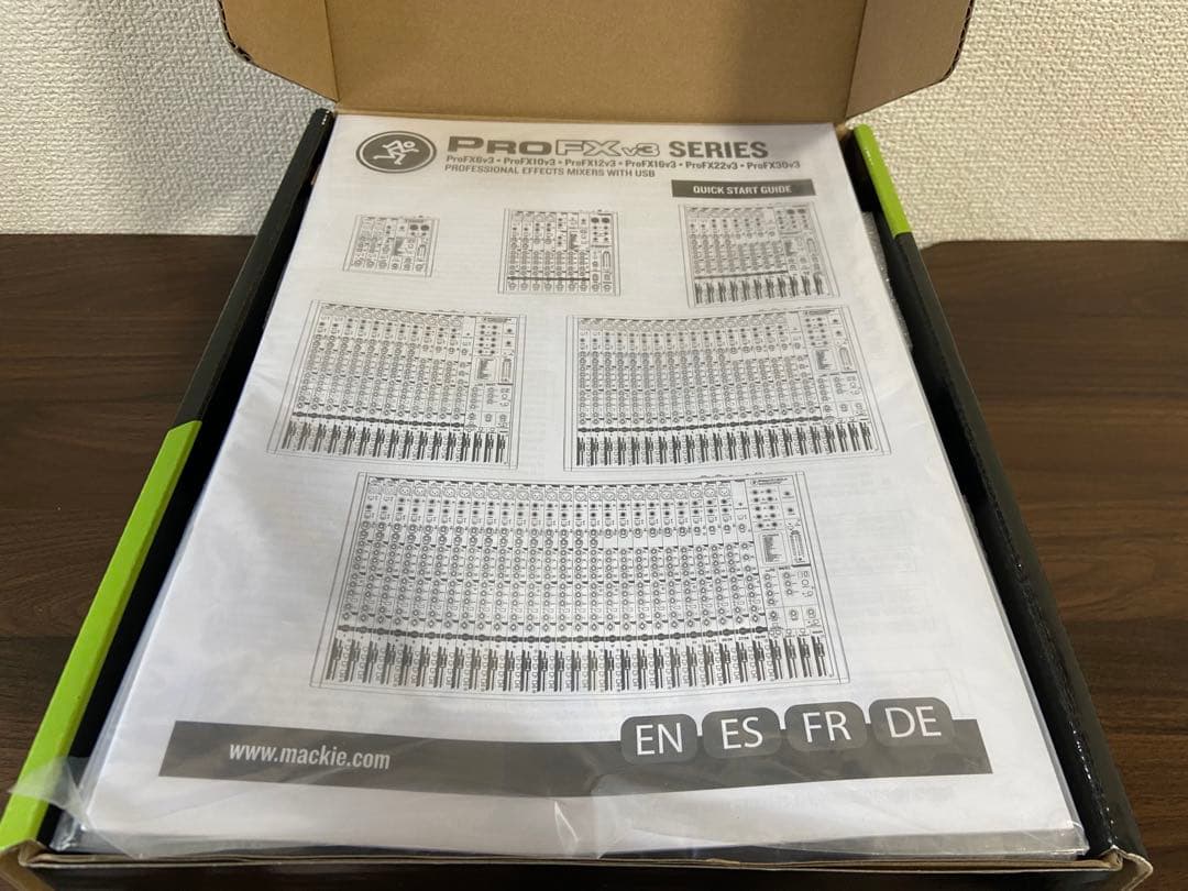 Mackie PROFX6v3 ミキサー オーディオインターフェース 箱付き