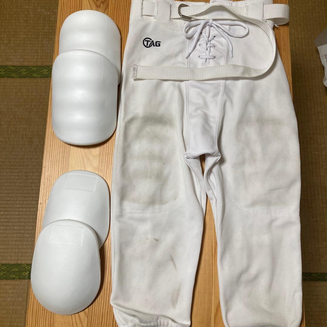 【10%OFF！】アメフトグッズ（パンツ、ヒップパッド、グローブ）