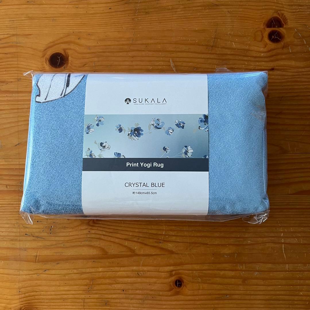 SUKALA プリントヨギラグ　Crystal Blue