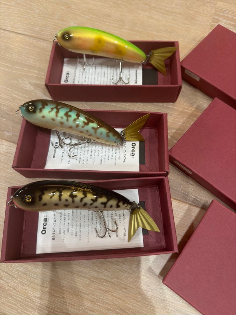 Orca COACH DOG トップウォータールアー3点