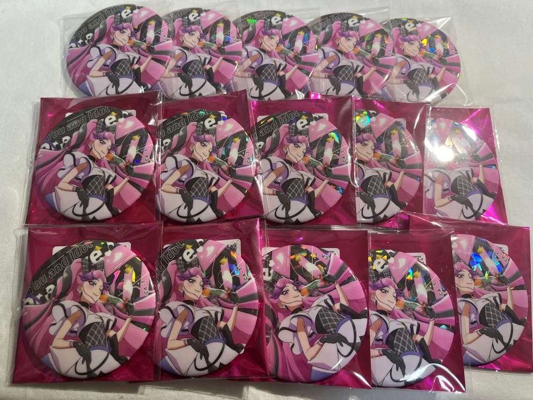 キミとアイドルプリキュア キュアキッス ドリームステージ 缶バッジ