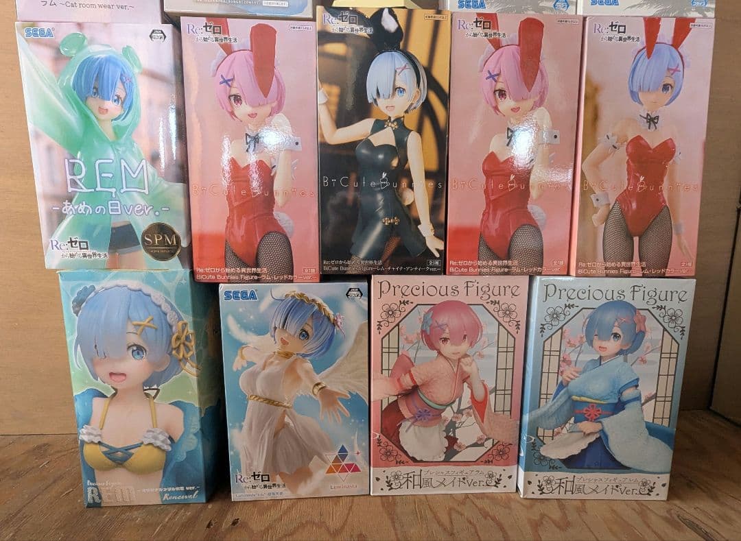 リゼロ フィギュアまとめ