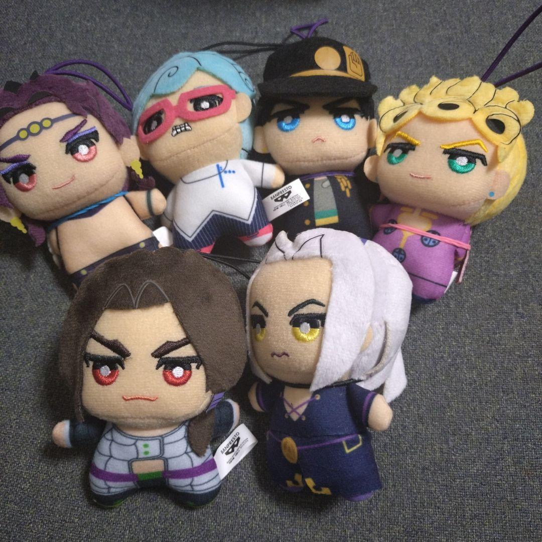 ジョジョの奇妙な冒険　ちみっともぬい　6個セット