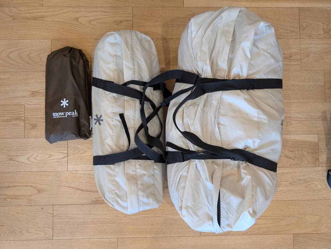 【未使用】スノーピーク ランドロック アイボリー（グランドシート付き）