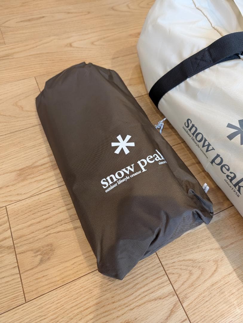 【未使用】スノーピーク ランドロック アイボリー（グランドシート付き）