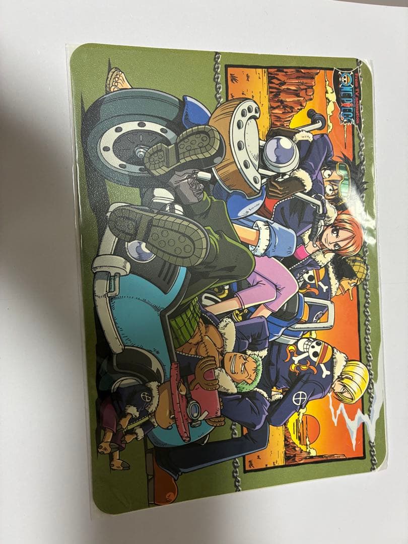 ワンピース ジャンボカードダス マウスパッド 第二弾 全8種セット