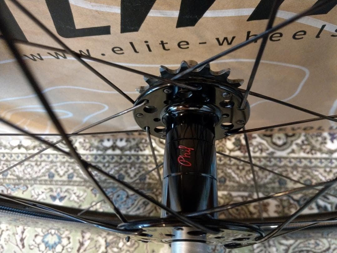 【未使用に近い】BROTURES　F-RIM × Philハブ　ピストホイール