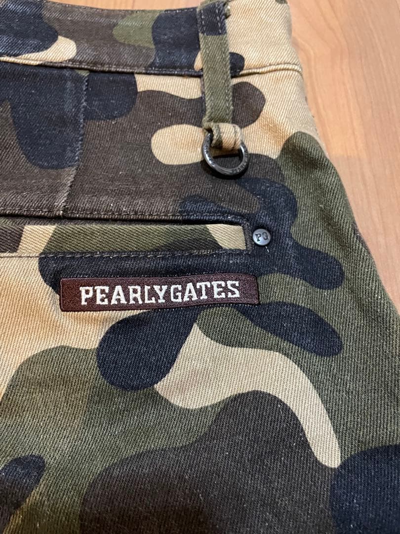 美品PEARLY GATES パーリーゲイツ　カモフラージュパンツ サイズ4