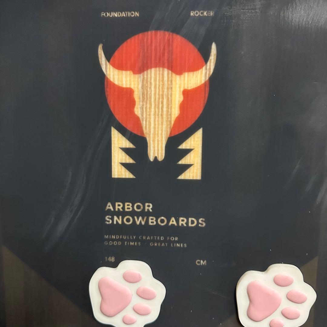 ARBOR BOARDS スノーボード 148cm