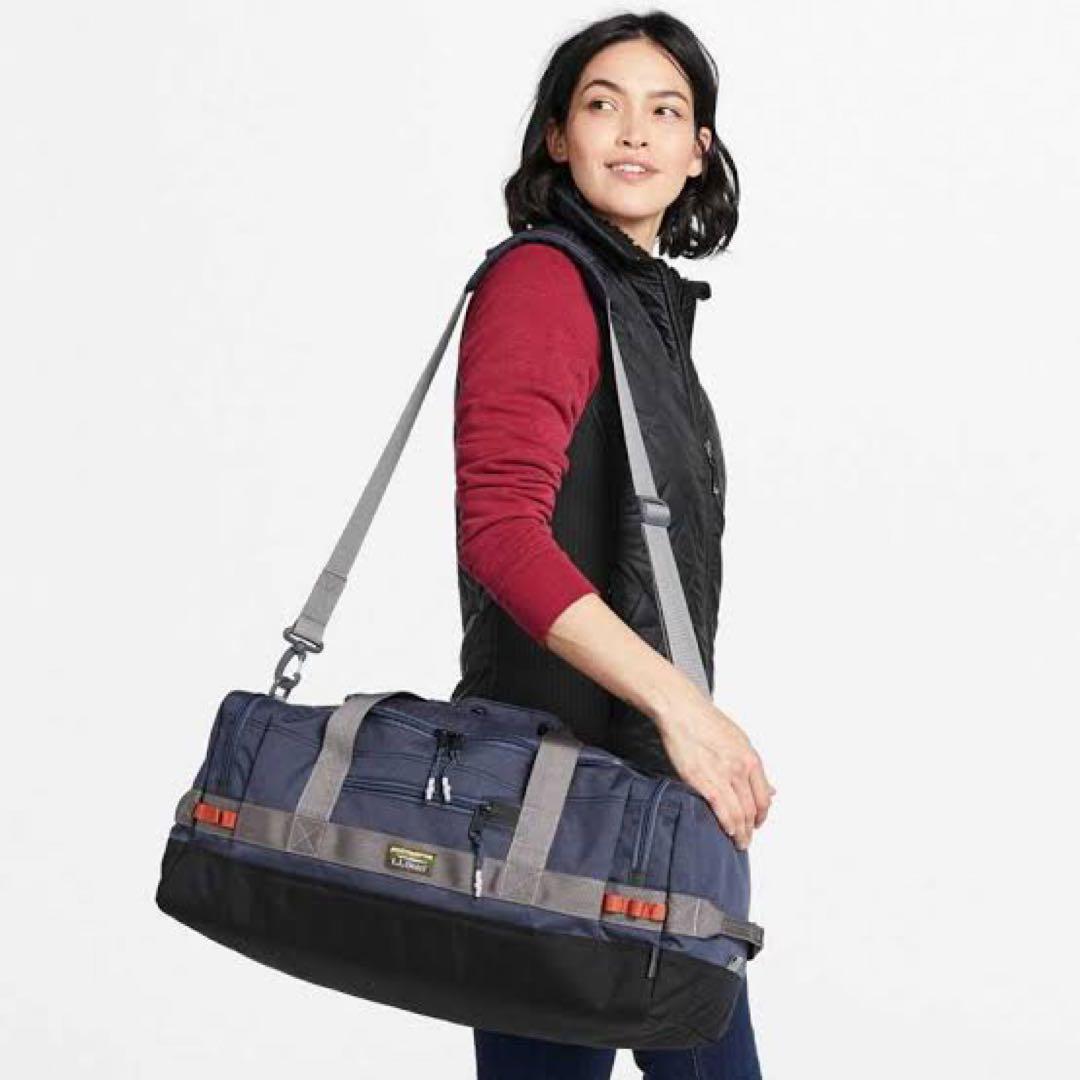 LLBean マウンテン・クラシック・コーデュラ・ダッフル(M) 廃番ネイビー