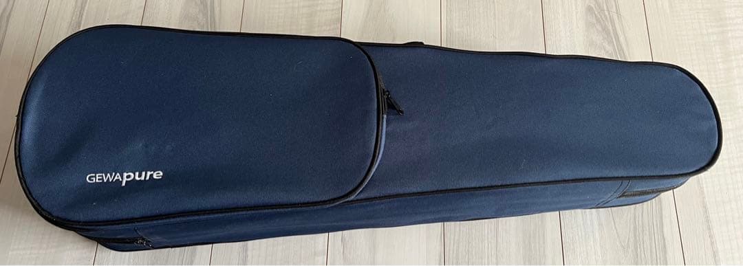 MUCO バイオリン 4/4 要補修ベース　ケース付き