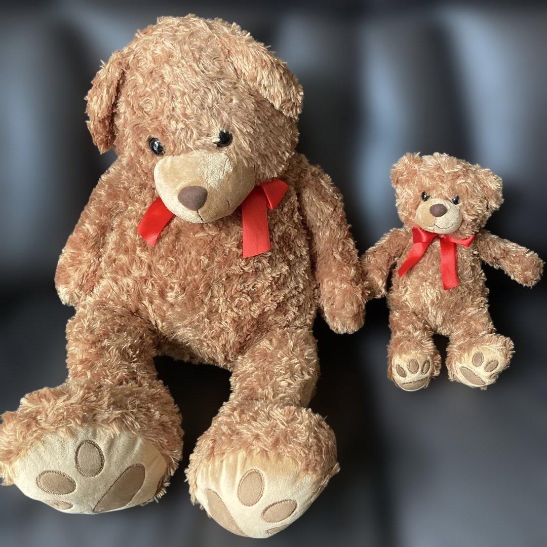 ビッグベア テディベア くま ぬいぐるみ 大 小 セット 新品未使用
