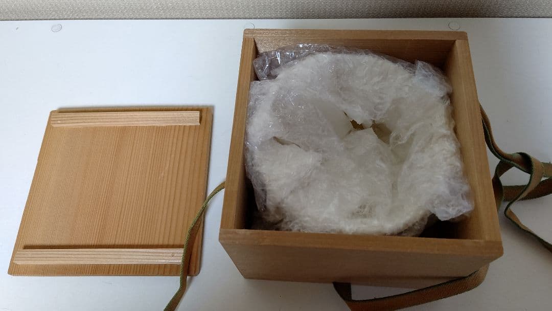 杉田祥平造 色絵仁清立雛画茶碗 清閑寺窯 木箱付 立雛 抹茶茶碗