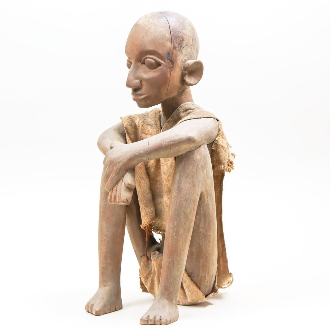 ブルキナファソ ロビ族 バテバ 木製 置物