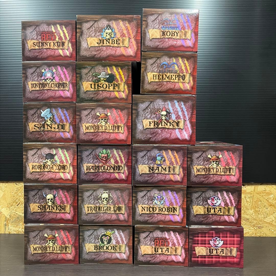 ワンピース　FILM RED DXF グラメン　フィギュア　21体セット