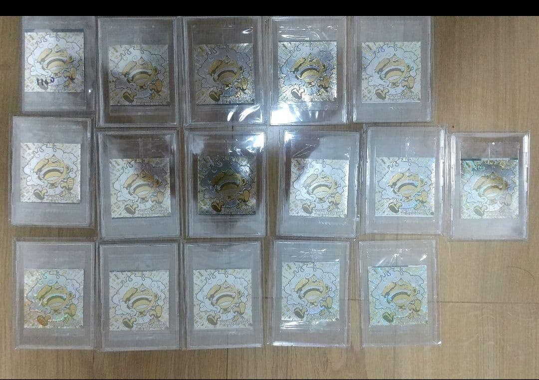 ワンピース　ウエハースシール ニカ log6 金色ニカ　USGR　大海賊シール