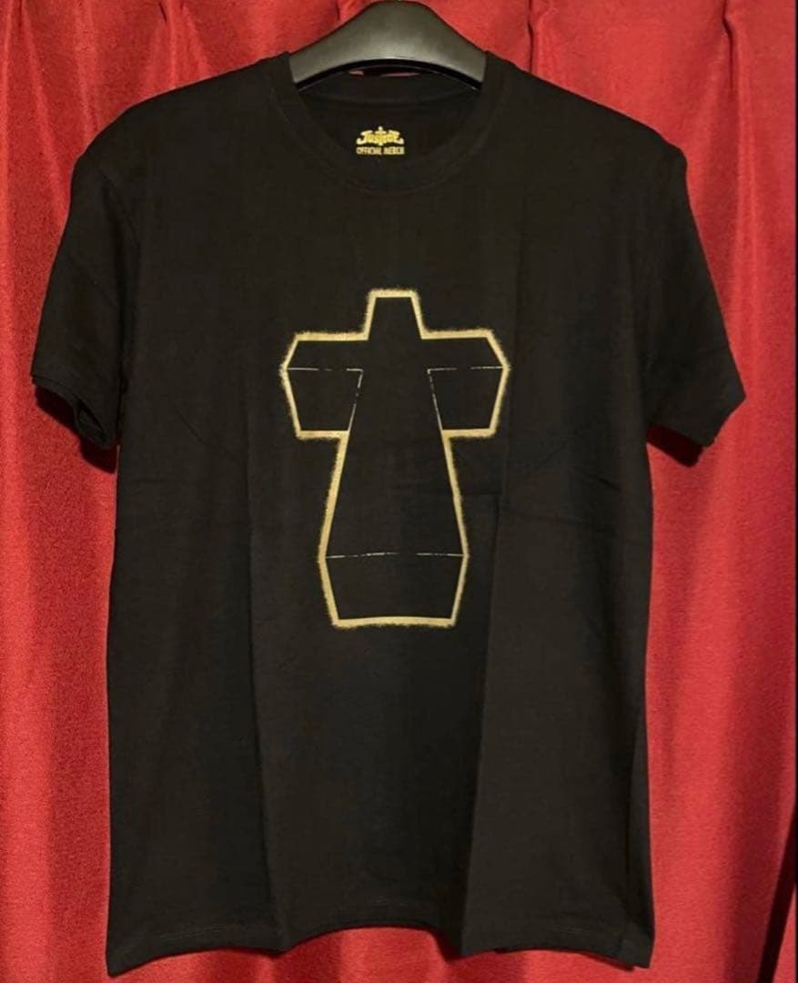 Justice ジャスティス　公式　† クロスTシャツ　L