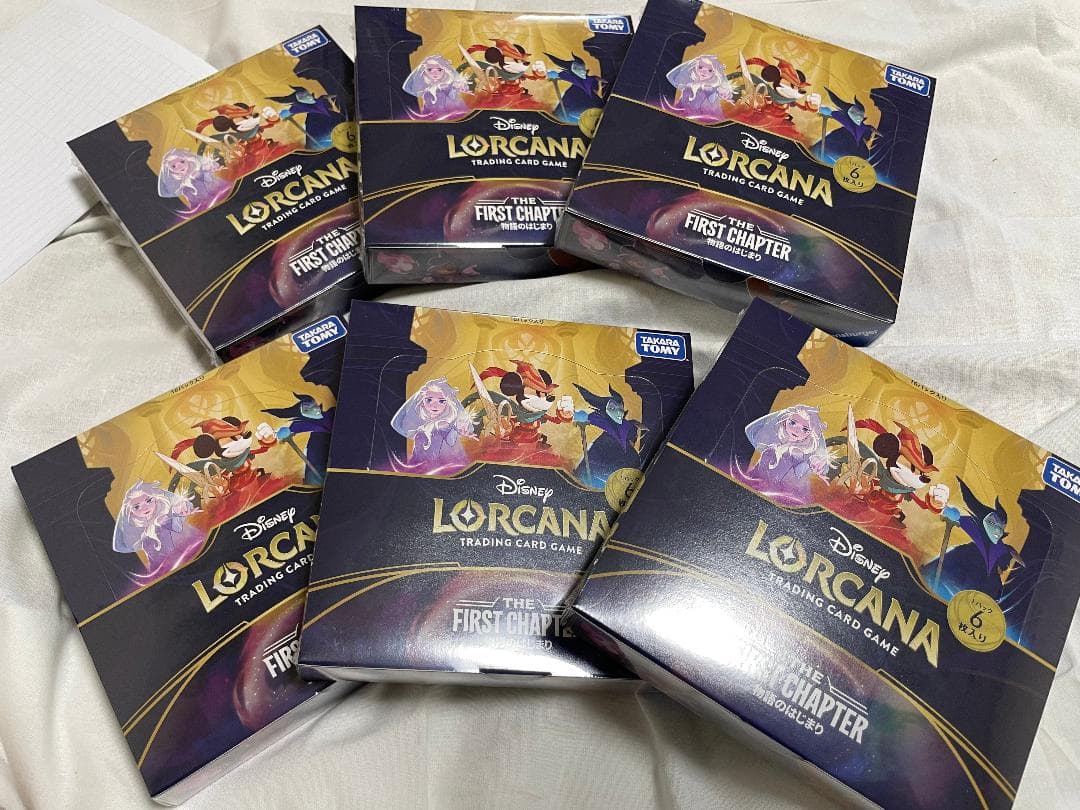 ディズニー ロルカナ 物語のはじまり シュリンク付 未開封 6box