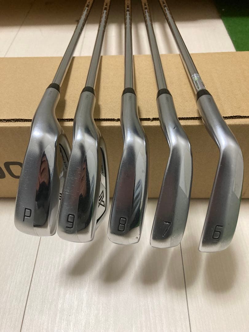 美品　ゼクシオX 2024 フォージド アイアンセット 5本 xxio 6I〜P