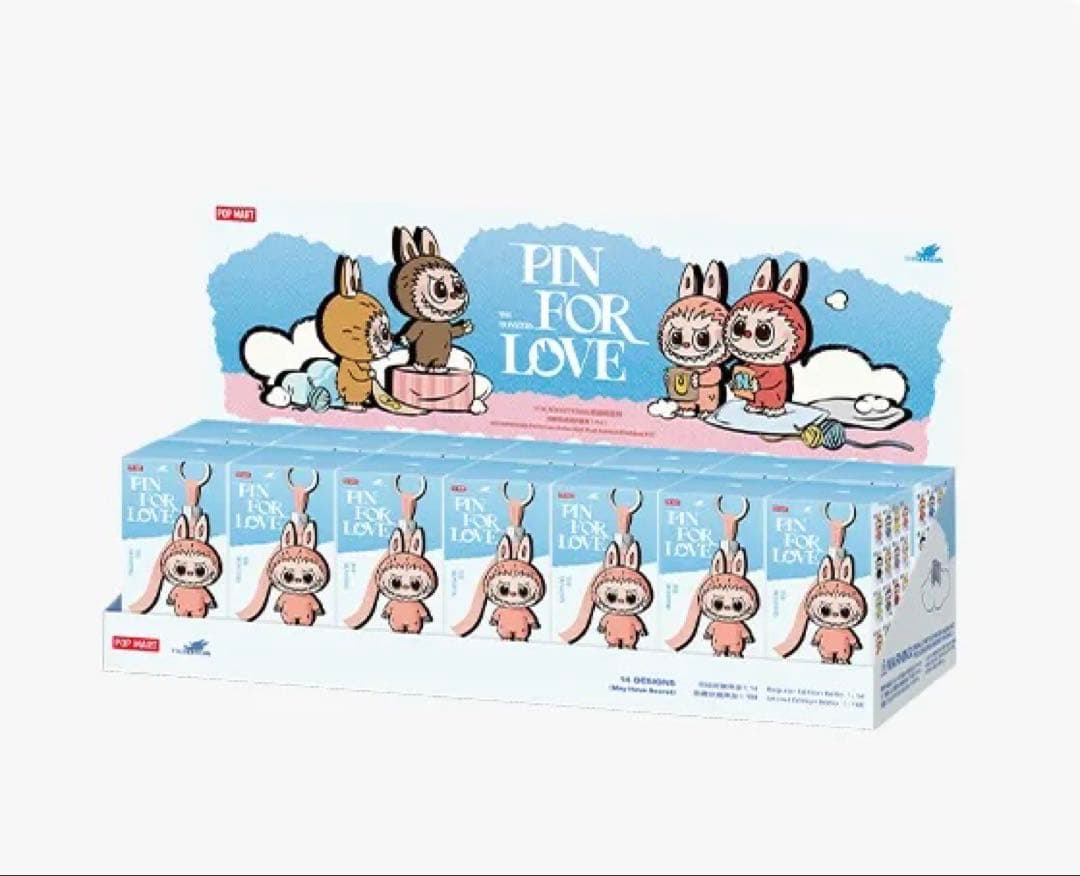 THE MONSTERS PIN FOR LOVE (N-Z)ラブブ14個セット