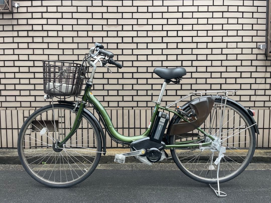 8.9ahヤマハ電動アシスト自転車26インチです。