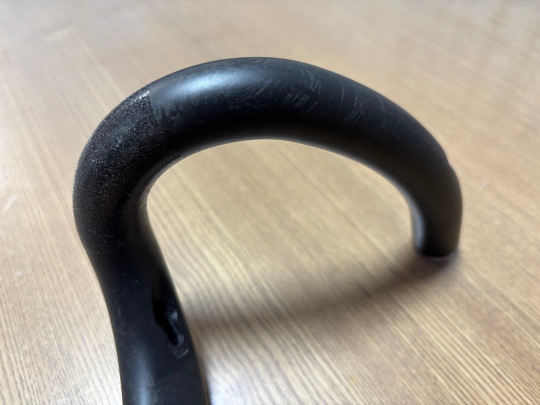 【美品】fsaK-forcecompactカーボンハンドル下ハンc-c幅:420