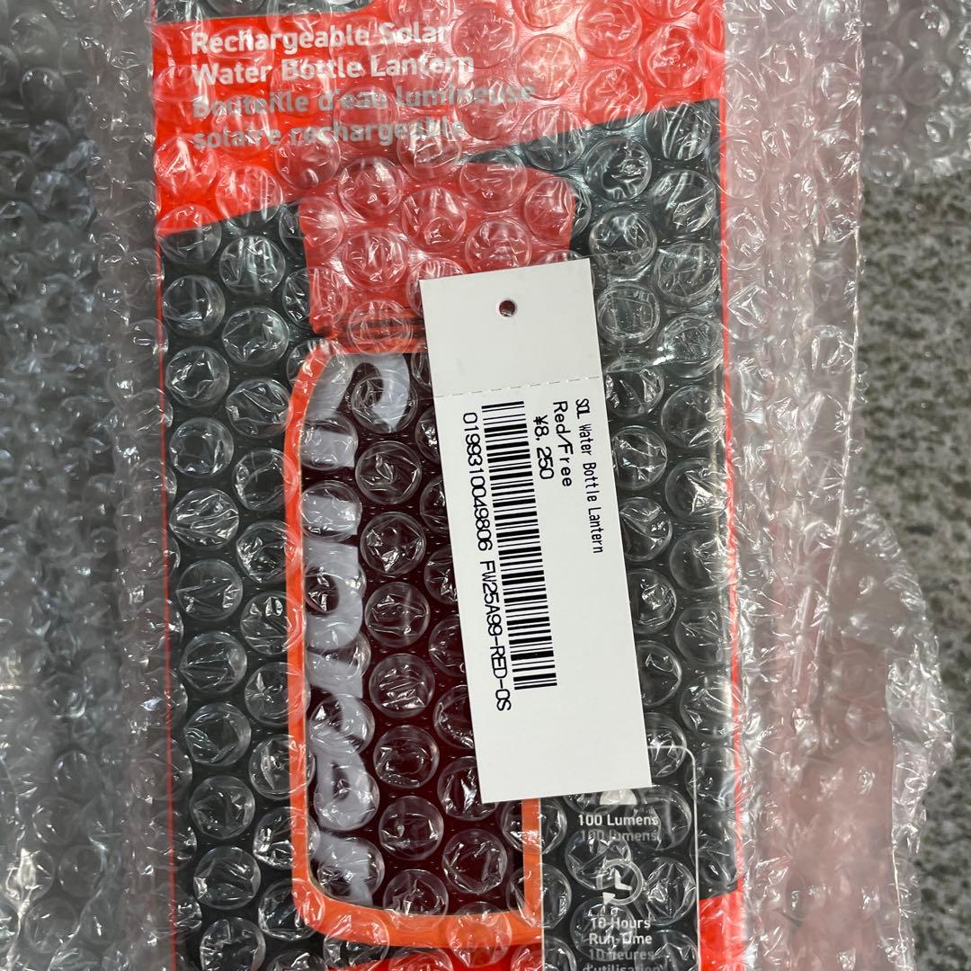 ライト・ランタン Supreme x SOL Water Bottle Lantern