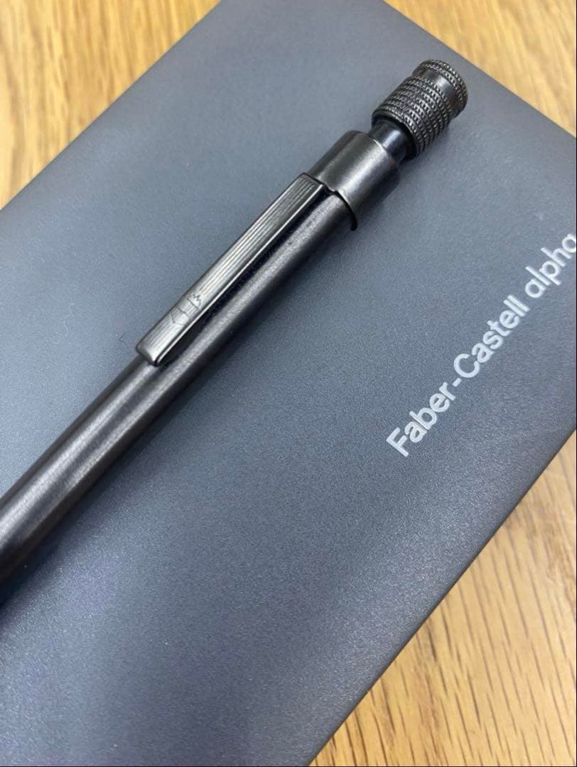 Faber-Castell alpha ブラックシャープペンシルセット