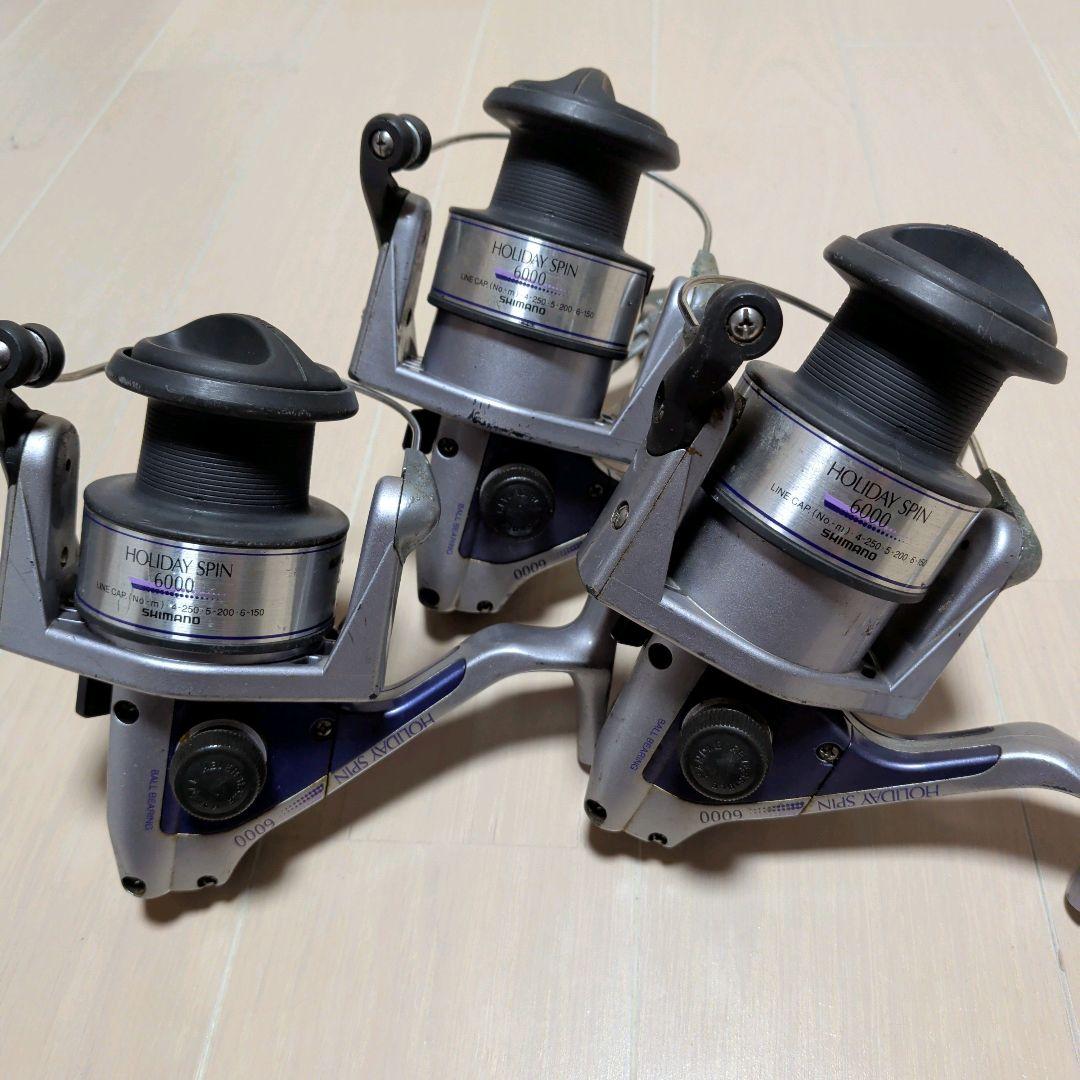 シマノ ホリデースピン 6000 3台セット 日本製 JAPAN SHIMANO