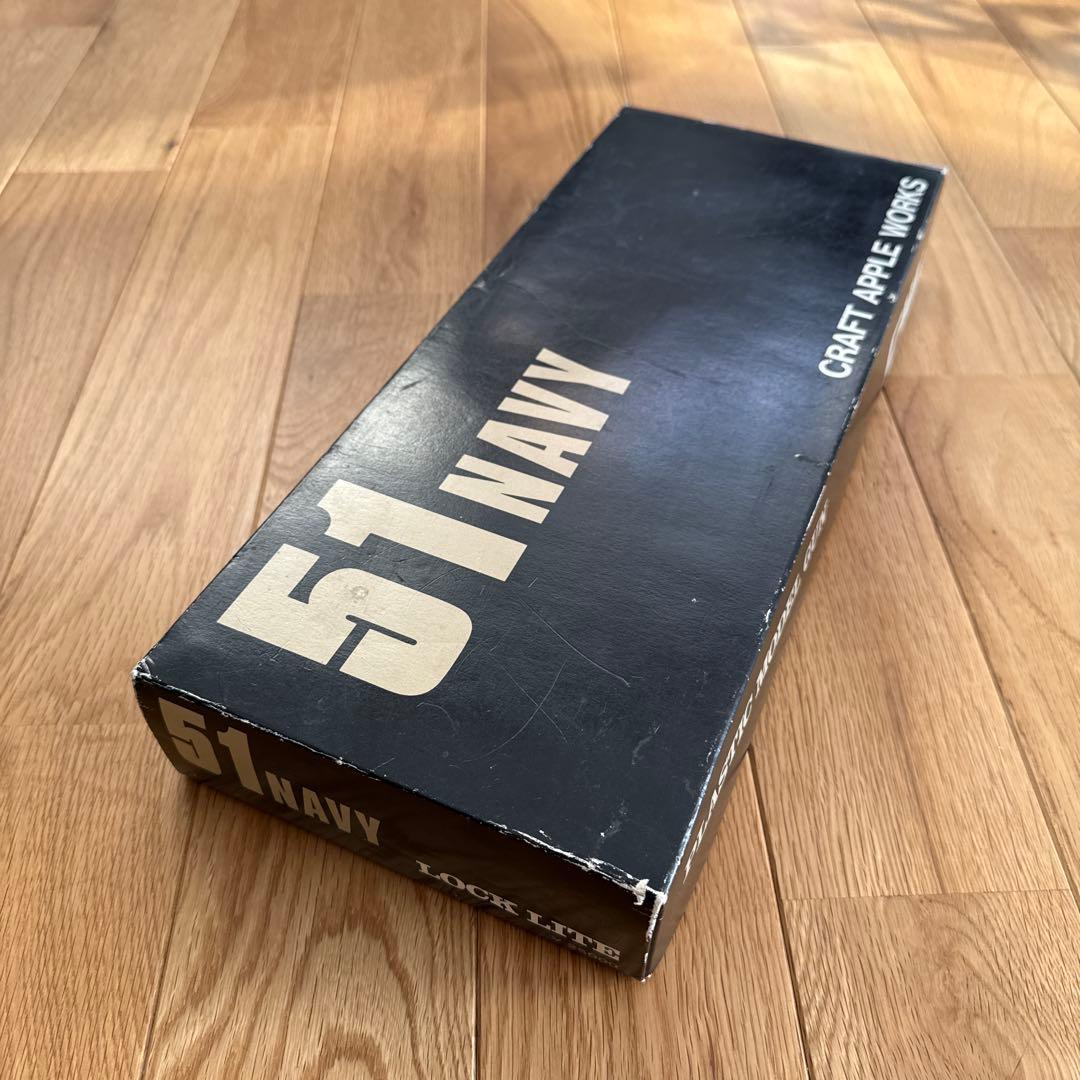 CAW エングレービング　51navy ブラック　ロックライト