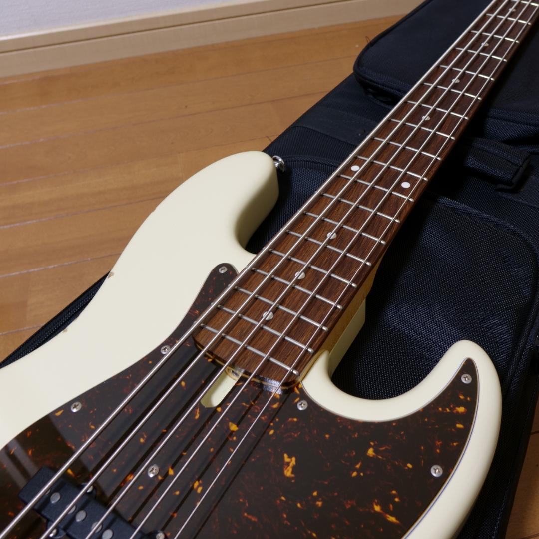 レア仕様！ Momose MJB1-STD/NJ 5st Relic 5弦ベース