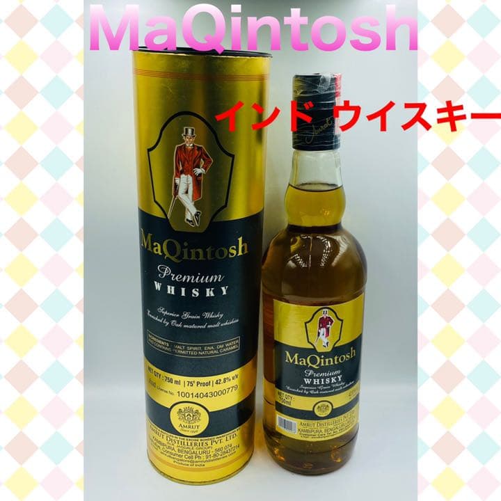 レア アムルット マッキントッシュ インドウイスキー 750ml