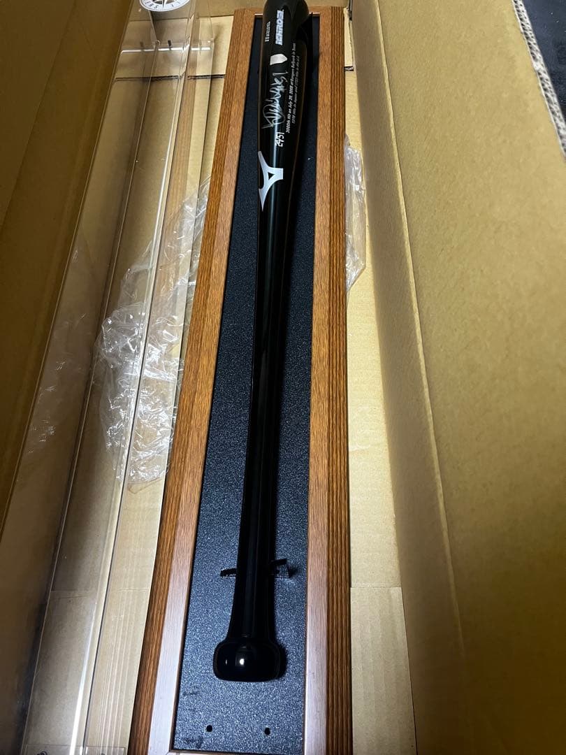 レア　殿堂入り　イチロー選手直筆サイン入りバット　証明書付き