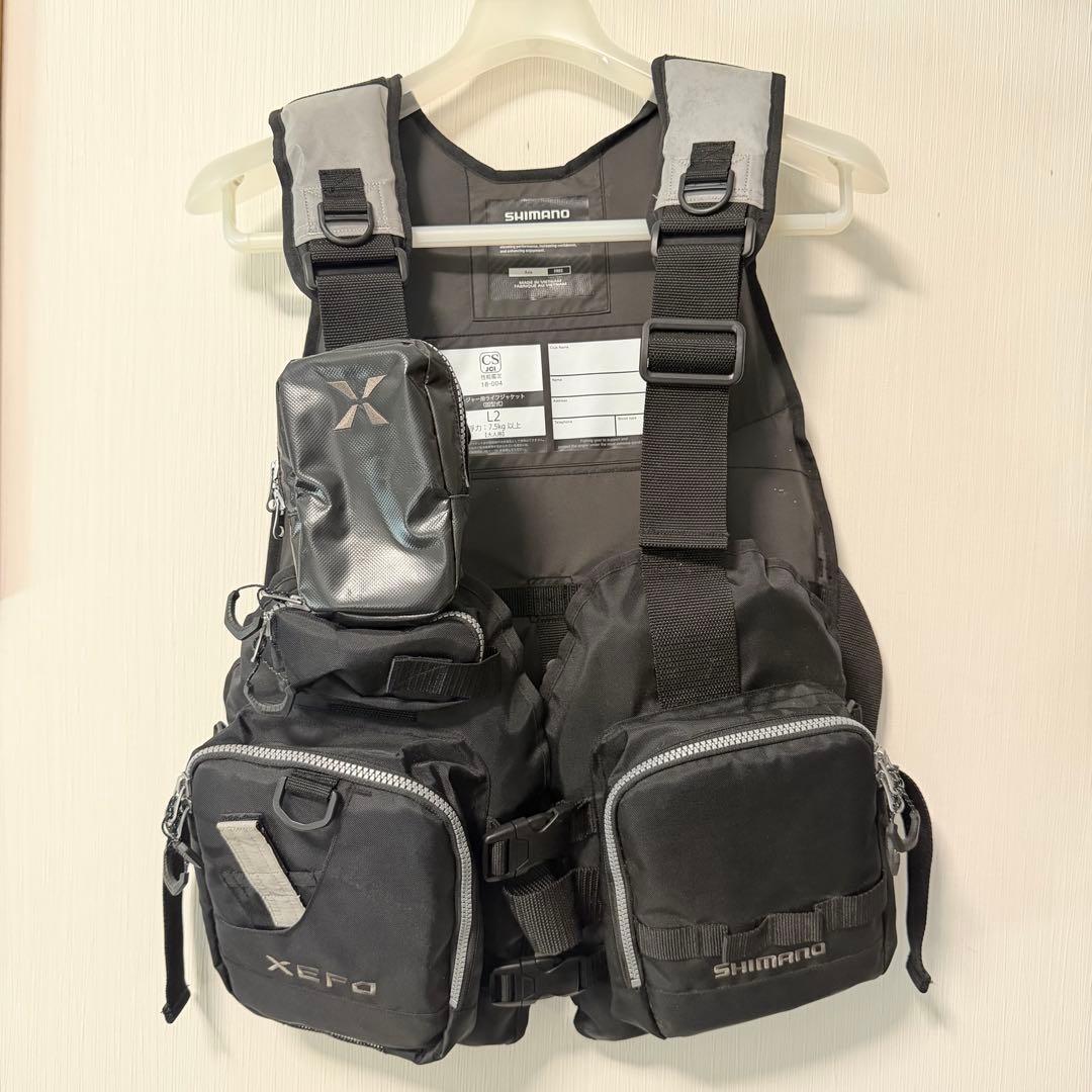 SHIMANO VF-278R フィッシングベスト ライフジャケット　シマノ