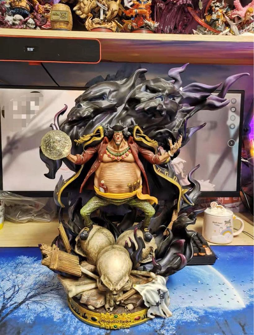 ONE PIECE ワンピース 黒ひげ ガレージキット ガレキ スタチュー⑧