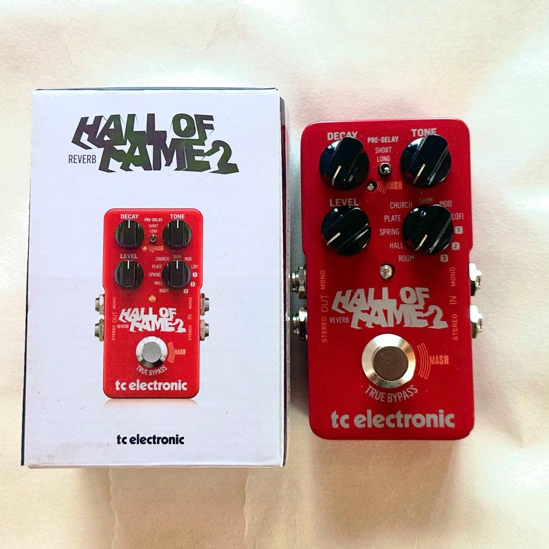 【新品未使用】tc electronic Hall of Fame 2 リバーブ