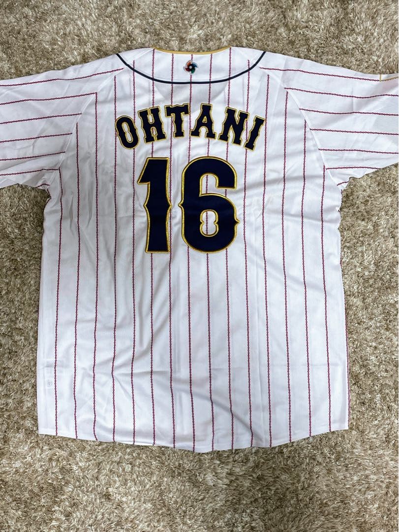 大谷翔平 侍JAPAN WBCホーム刺繍ユニホーム