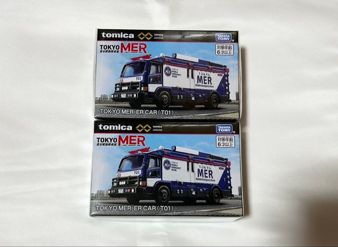 トミカプレミアム TOKYO MER ER CAR トミカ T01 2台セット