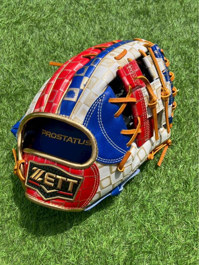 【2024超限定モデル】ゼット プロステイタス 軟式 グローブ 源田モデル