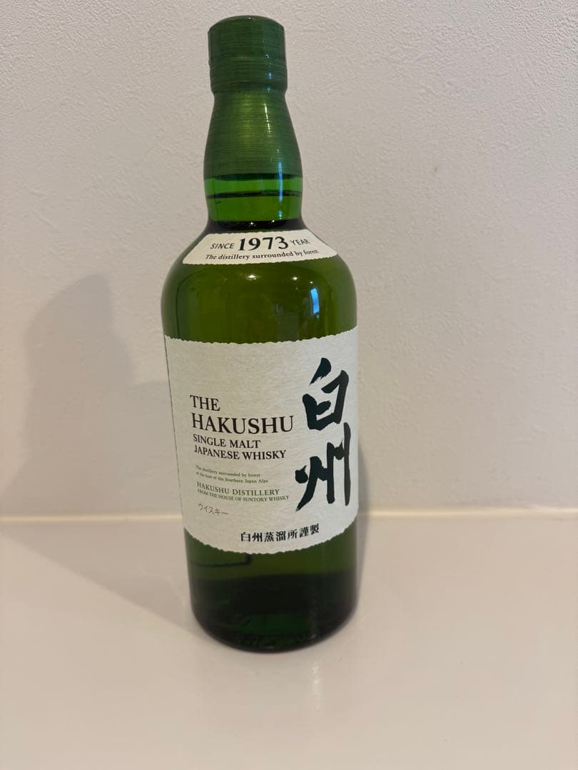 THE HAKUSHU シングルモルトウイスキー 1973年製造　白州