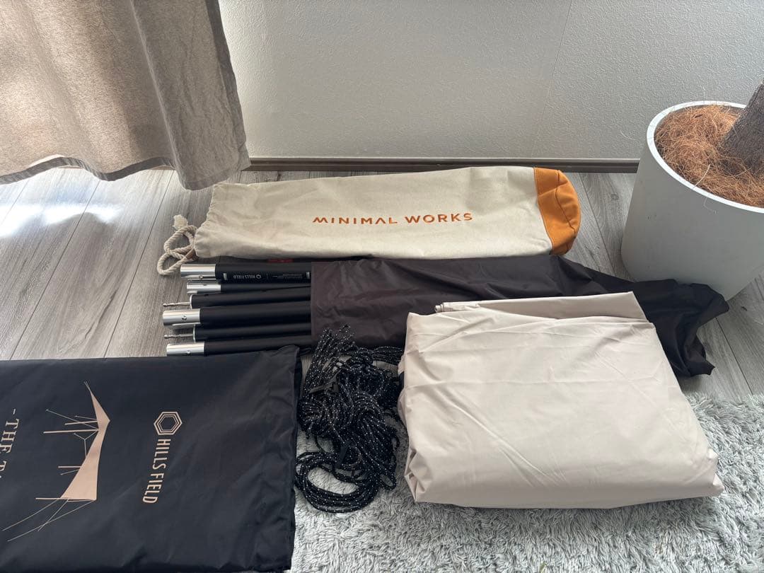 HILLS FIELD THE TARP ポールセット　定価94,400円