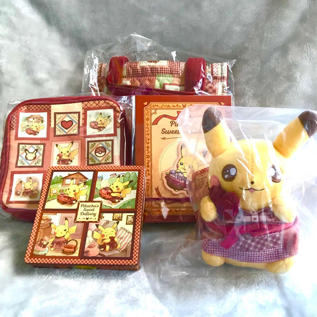 新品未開封 Pikachu’s Sweet ピカチュウ バレンタイン 5点セット