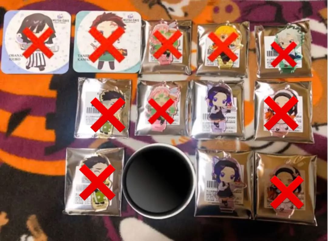 鬼滅の刃　スイパラ　アクリルスタンド　アクスタ