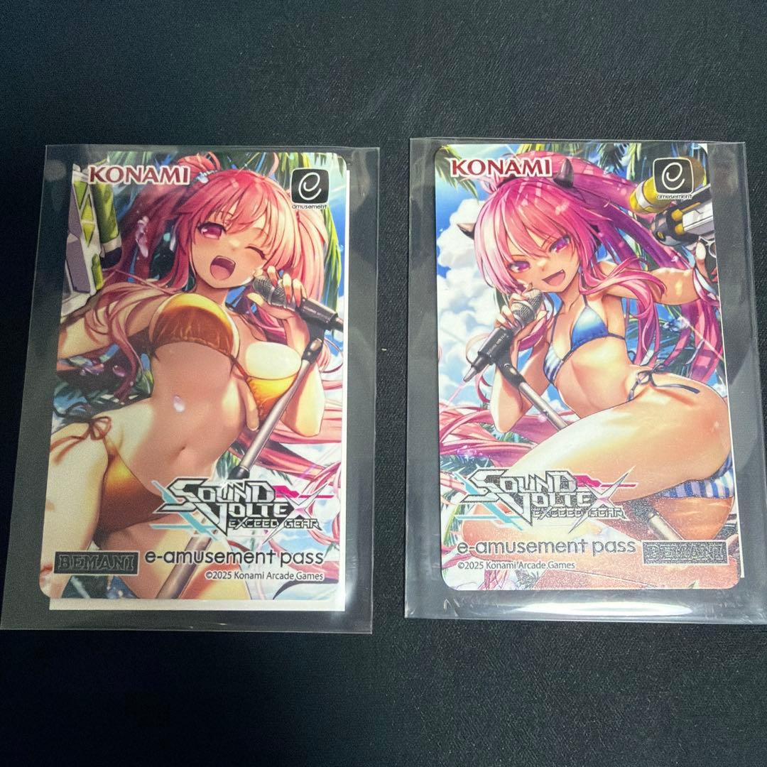 SDVXくじ　e-amusementパス　レイシス　グレイス