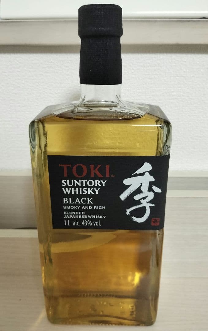 サントリー ウイスキー 季 ブラック 1L TOKI BLACK 免税店限定