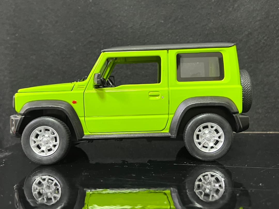スズキ ジムニー ミニカー グリーン 1/18 H176