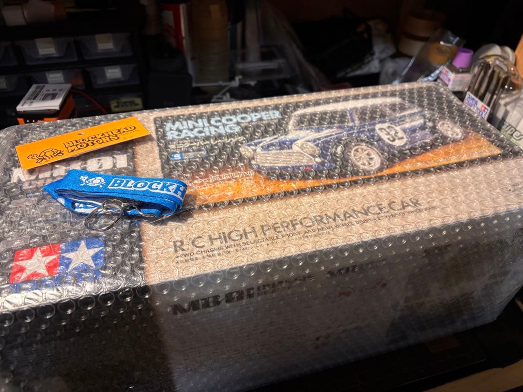 【新品】サイン、非売品付き　タミヤ　ミニクーパーレーシング組立キット