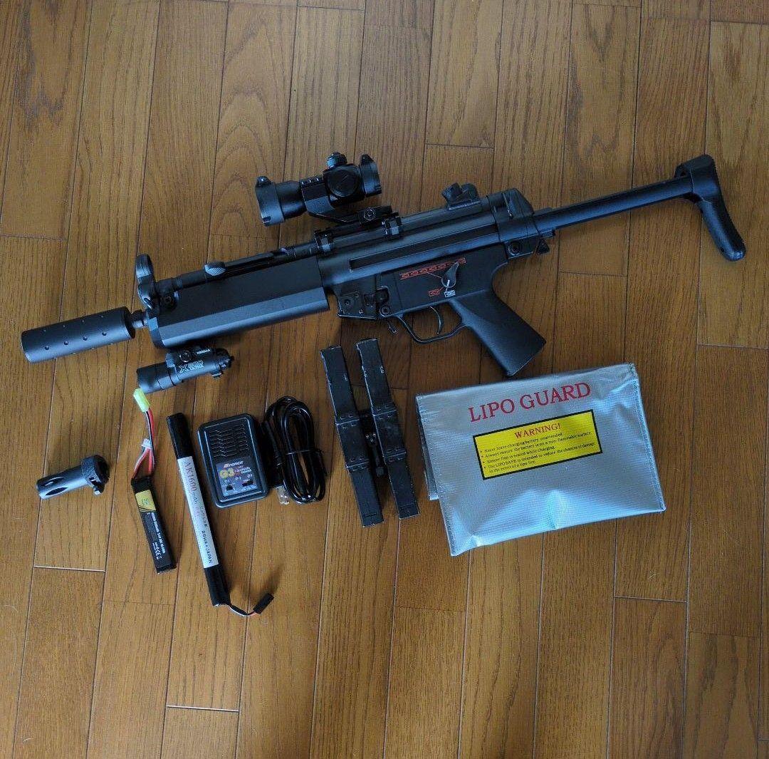 東京マルイ STD MP5 メタルペイント、フルメンテ済み　ライトカスタム